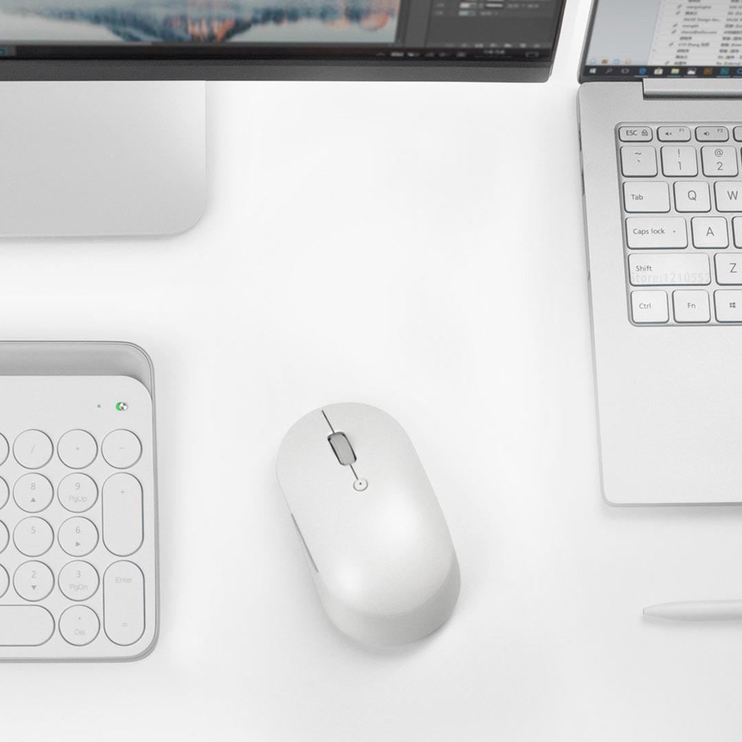 Ban Đầu Không Dây Xiaomi Mi 2.4GHz Bluetooth Chế Độ Kép Chuột Im Lặng Phiên Bản Trò Chơi Máy Tính Văn Phòng Phù Hợp Cho Máy Tính Và Laptop