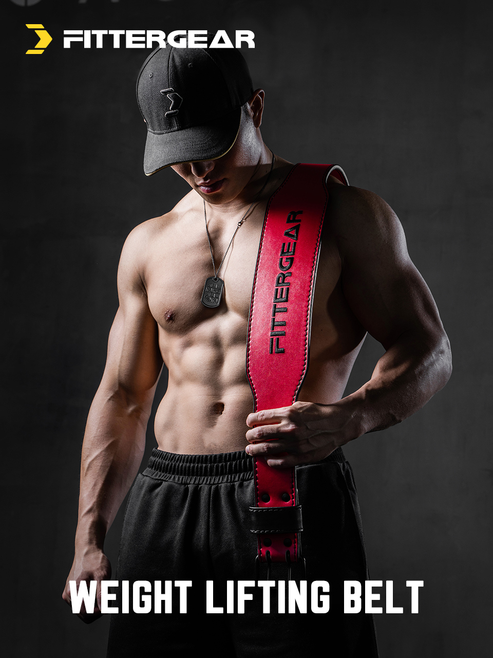 Đai Lưng Tập Gym FITTERGEAR VNSPORT FG-HDK, Đai Lưng Gánh Tạ Cao Cấp Chuyên Nghiệp, Hàng Chính Hãng