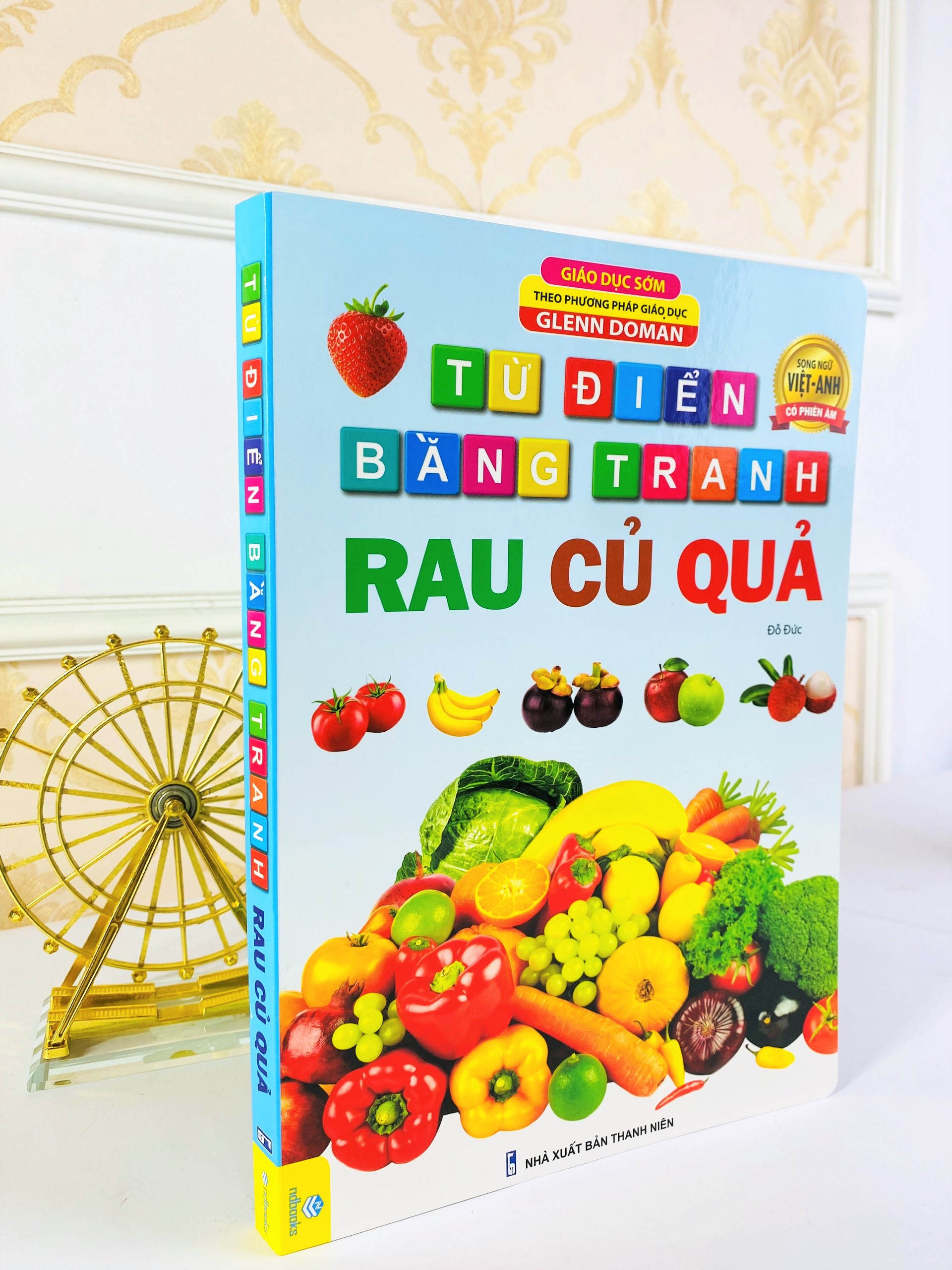 Sách - Từ điển bằng tranh Rau Củ Quả - ndbooks