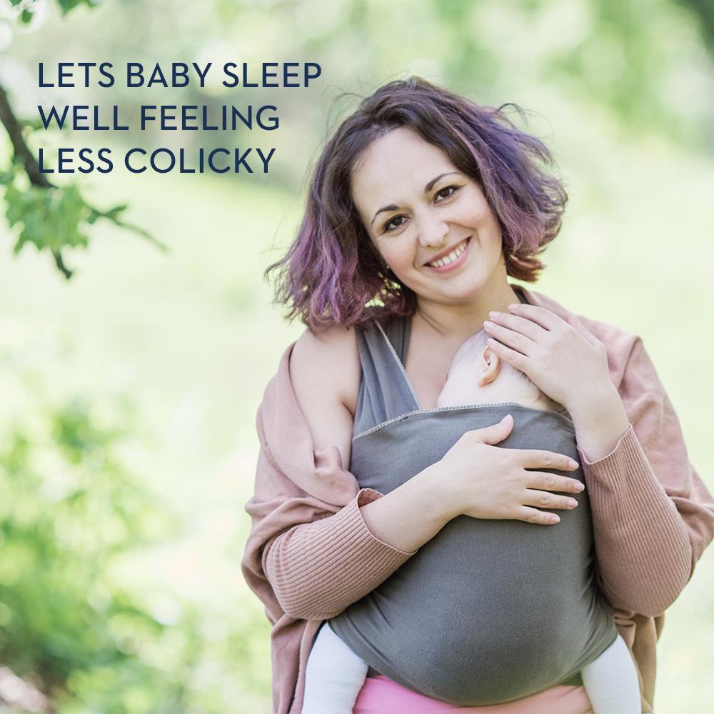 Tất Cả Trong 1 Co Giãn Len Cho Bé Baby Sling Trẻ Sơ Sinh Tàu Sân Bay Điều Dưỡng Da Tay Quấn Bé Sau Sinh Dây tuyệt Vời Cho Bé Tặng