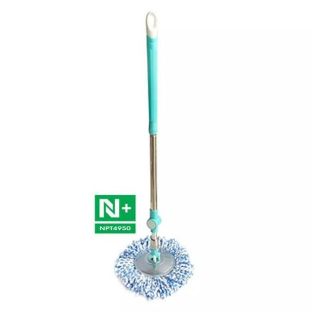 Cây lau nhà xoay 360 độ hàng nhập khẩu, bàn inox siêu bền