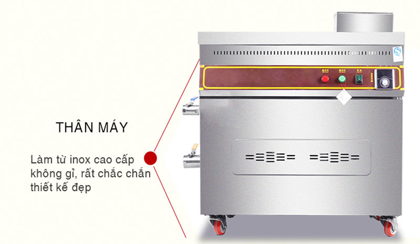 Bếp Chiên,Rán Thực Phẩm Tách Dầu Bằng Gas 35L NEWSUN Tiết Kiệm Chi Phí - Dùng Cho Nhà Hàng, Khách Sạn, Chiên Số Lượng Lớn - Hàng Chính Hãng