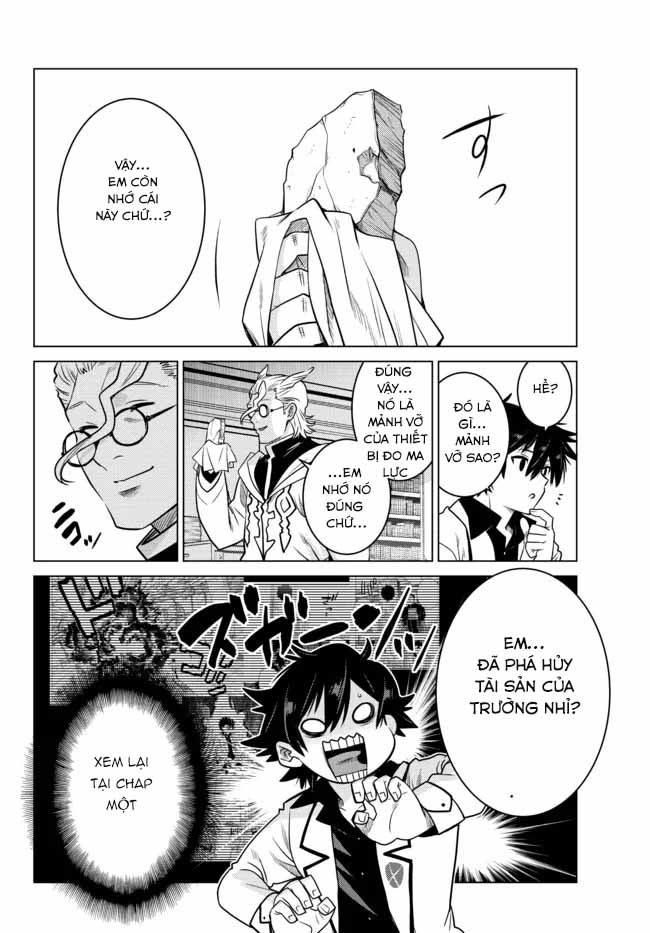 anh hùng mạnh nhất lịch sử chuyển sinh và vô tình trở nên vô dịch ở học viện chapter 5 30