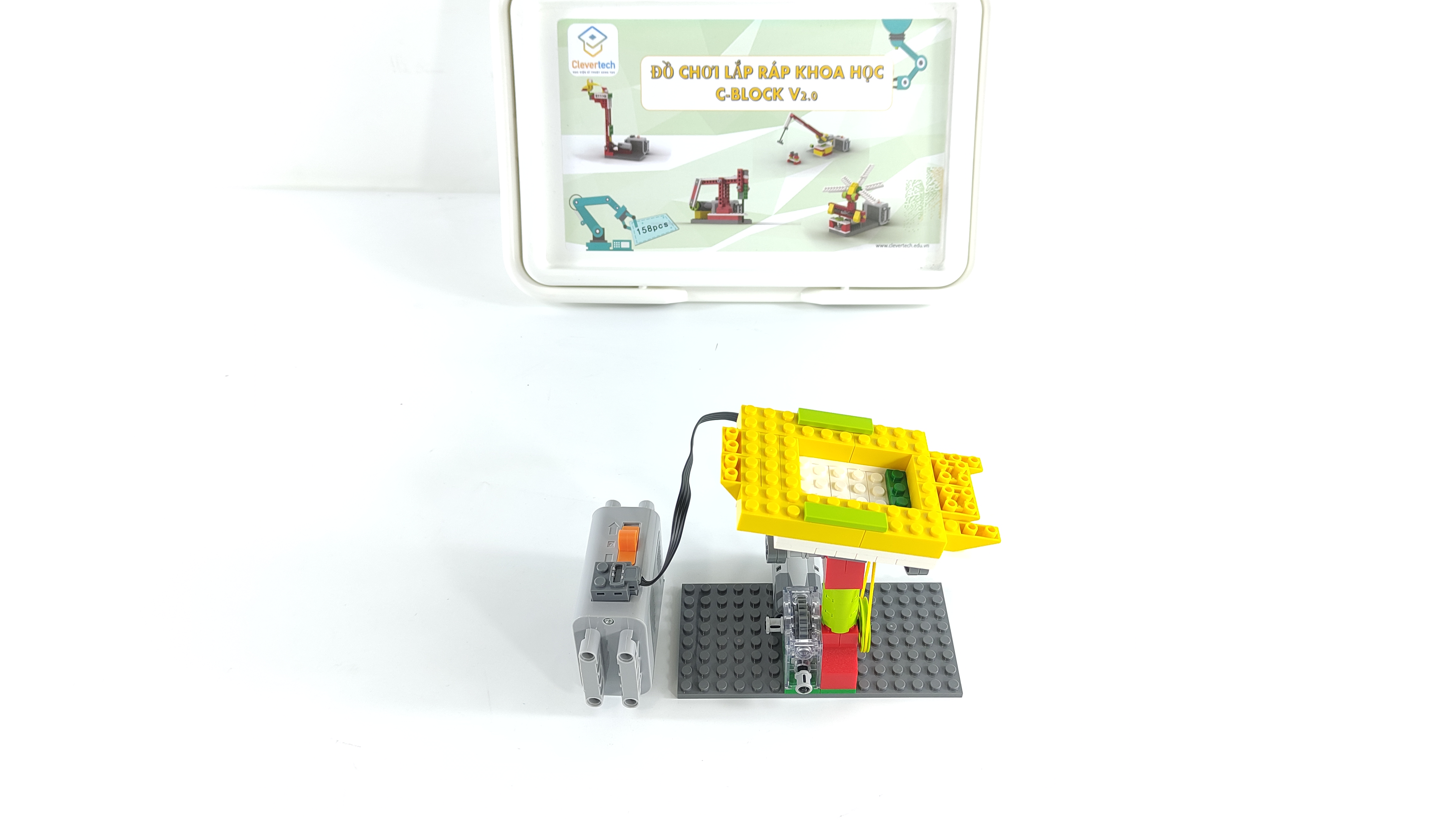 Bộ lắp ghép lập trình Robot khoa học thông minh C-Block 2.0 đồ chơi giáo dục STEAM