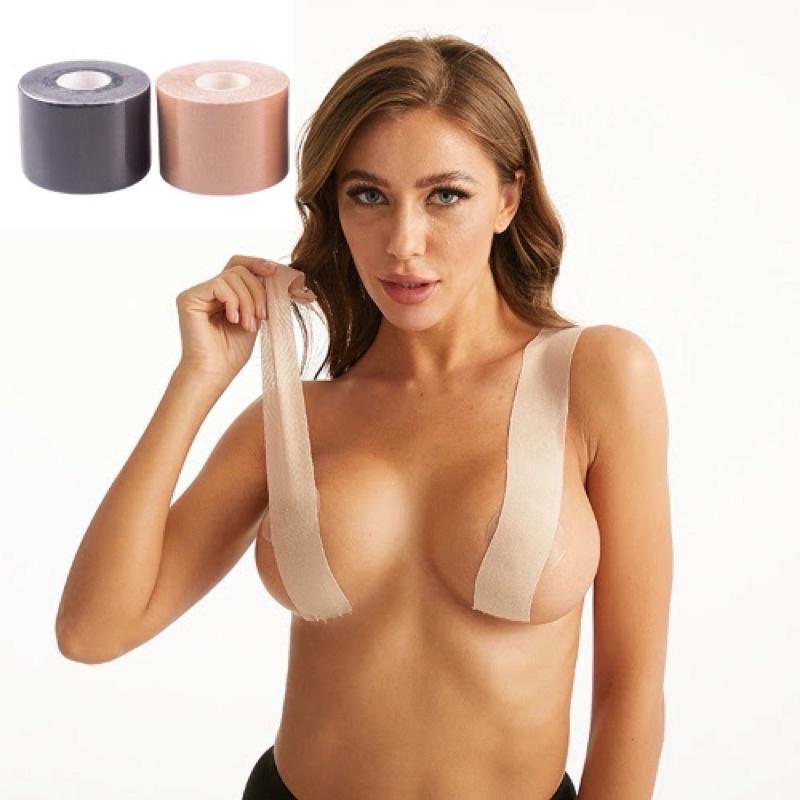 Sỉ Cuộn Băng Keo Dán đầu ti dán ngực Siêu Nâng Ngực mặc áo hở lưng