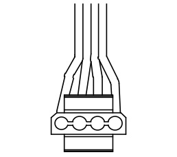 Cáp 4P Molex