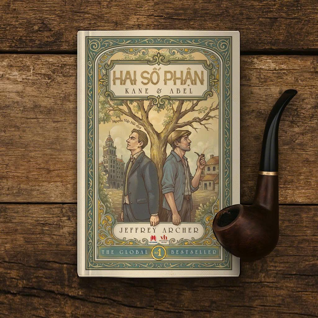 Sách - Hai Số Phận - Kane And Abel - Bìa Cứng (Tái Bản 2025)