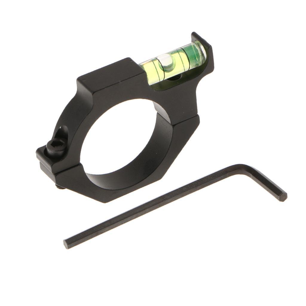 30mm 1.18Inch Aluminum Alloy Sight Fixture Tube Telescope Spirit Level Clamp