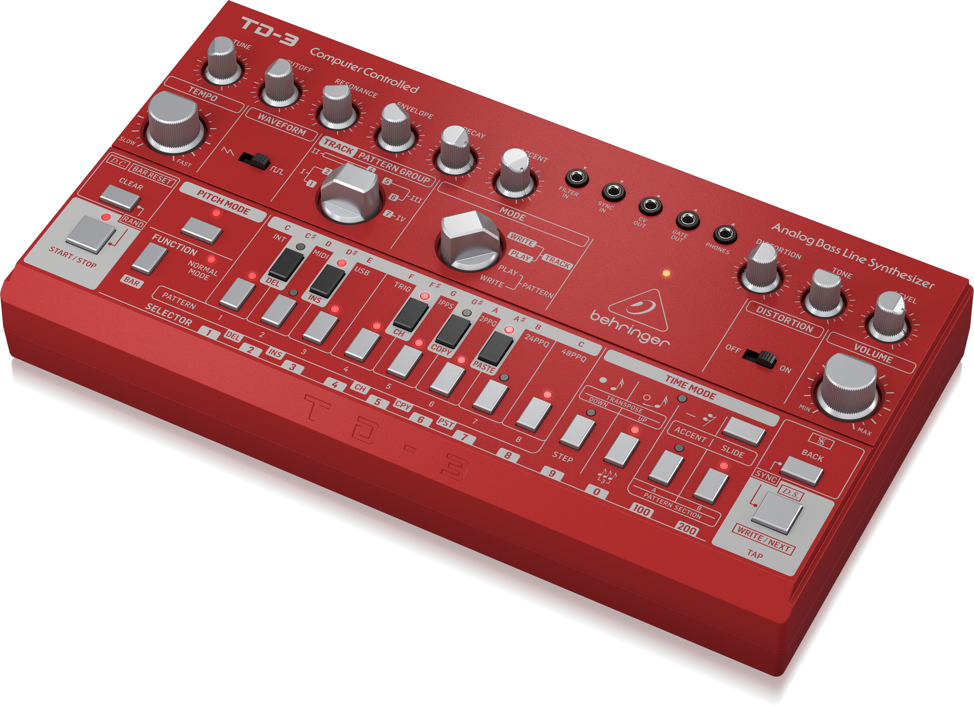 Behringer Analog Bass Line Synthesizer TD-3-RD- Hàng Chính Hãng