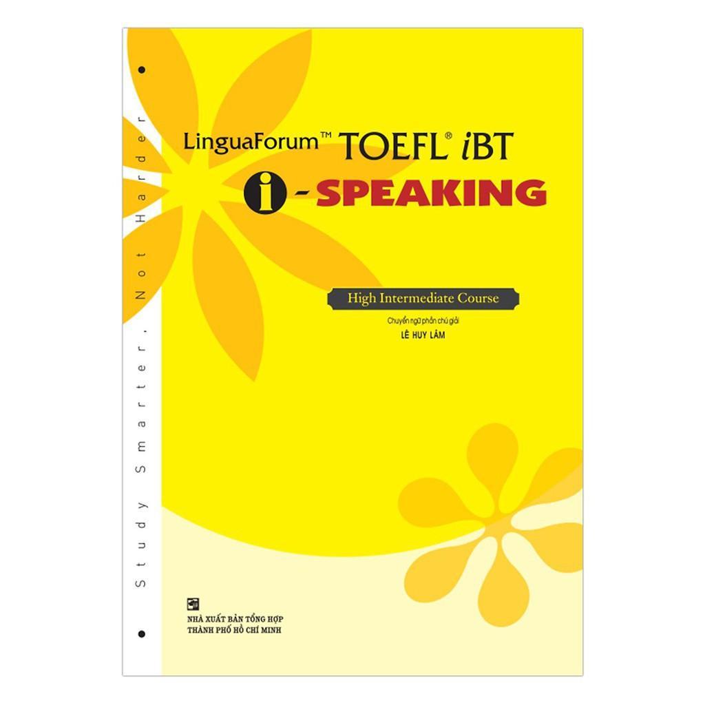 Sách - TOEFL iBT I-Speaking - Nhân Trí Việt