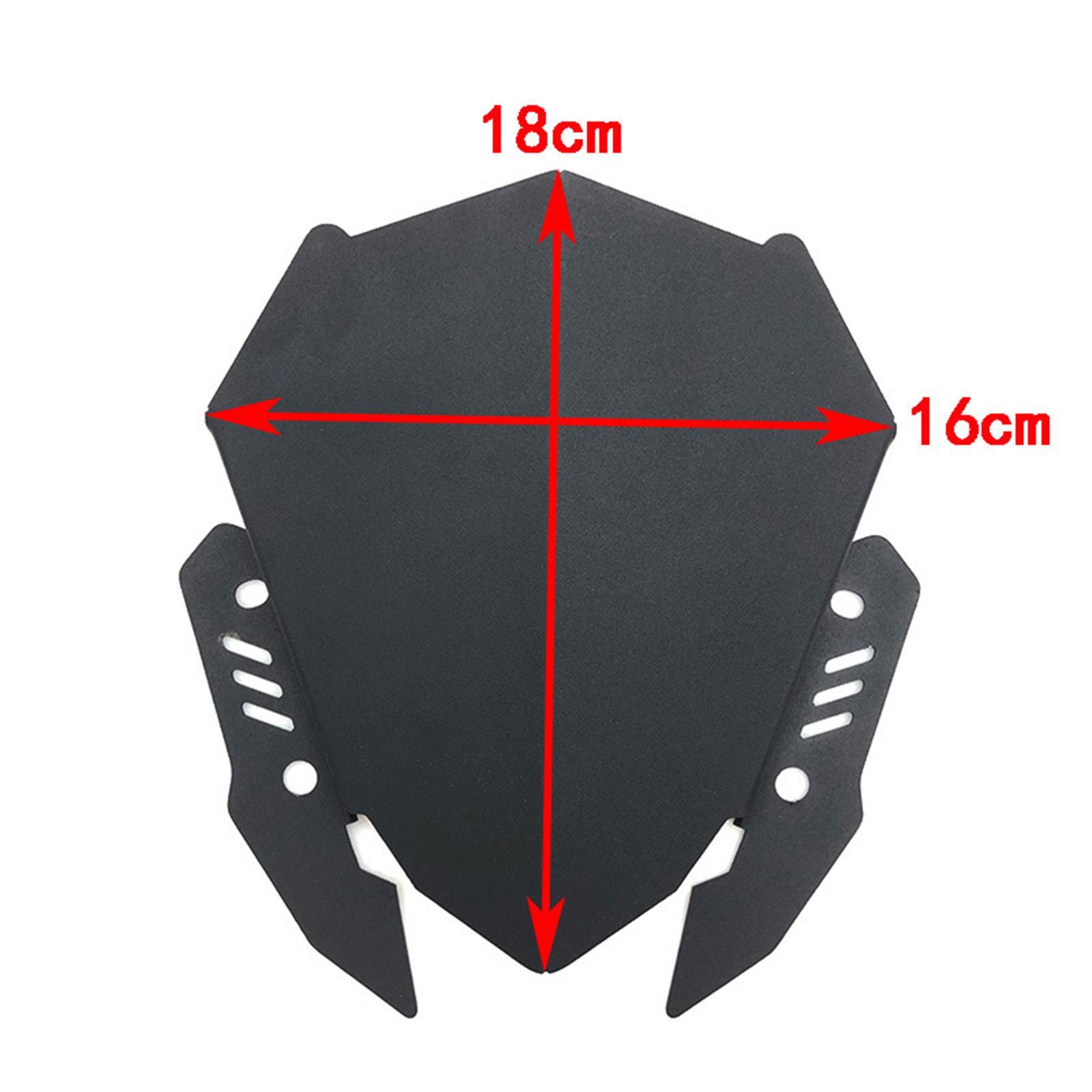 Motorcycle Windscreen Deflector Cover Metal for  MT-15 2017-2022