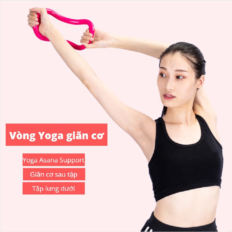 Combo 3 dụng cụ Yoga : 1 Vòng EVA bản 13cm chịu lực 200kg + 1 bóng hơi gai đàn hồi ( tặng dụng cụ bơm ) + 1 vòng Myring