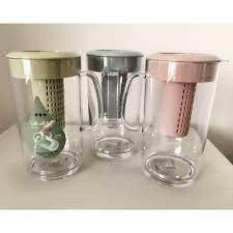 Ca nước nhựa PP chịu nhiệt 1700ml - Có quả lọc