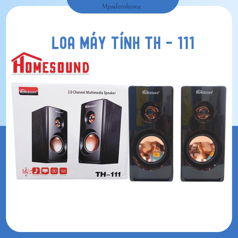 Loa Vi Tính Homesound TH-111 (Hàng Chính Hãng)