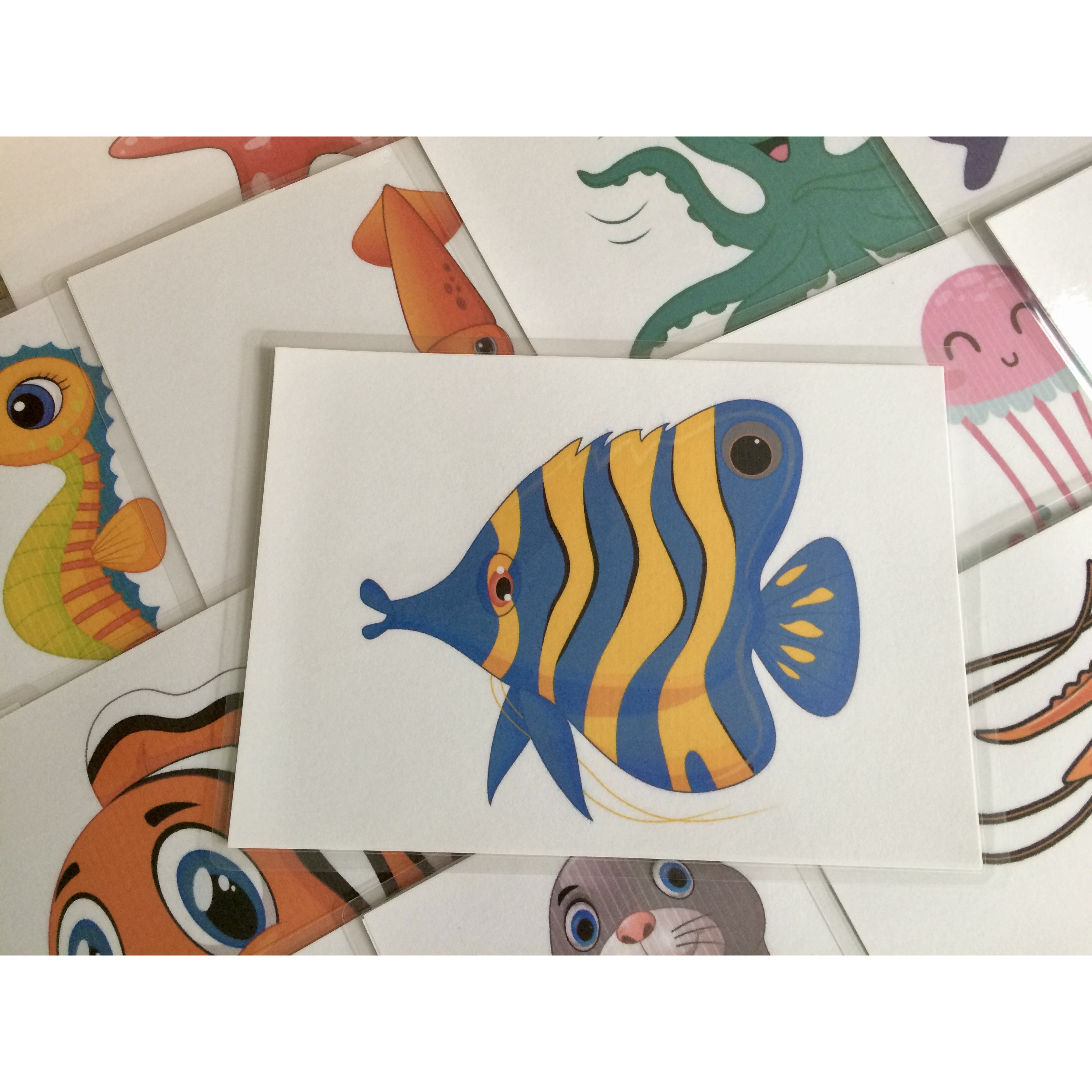 Animal Flashcards - Topic: Fish - Thẻ học tiếng Anh chủ đề Động vật: Các loài cá - 20 cards