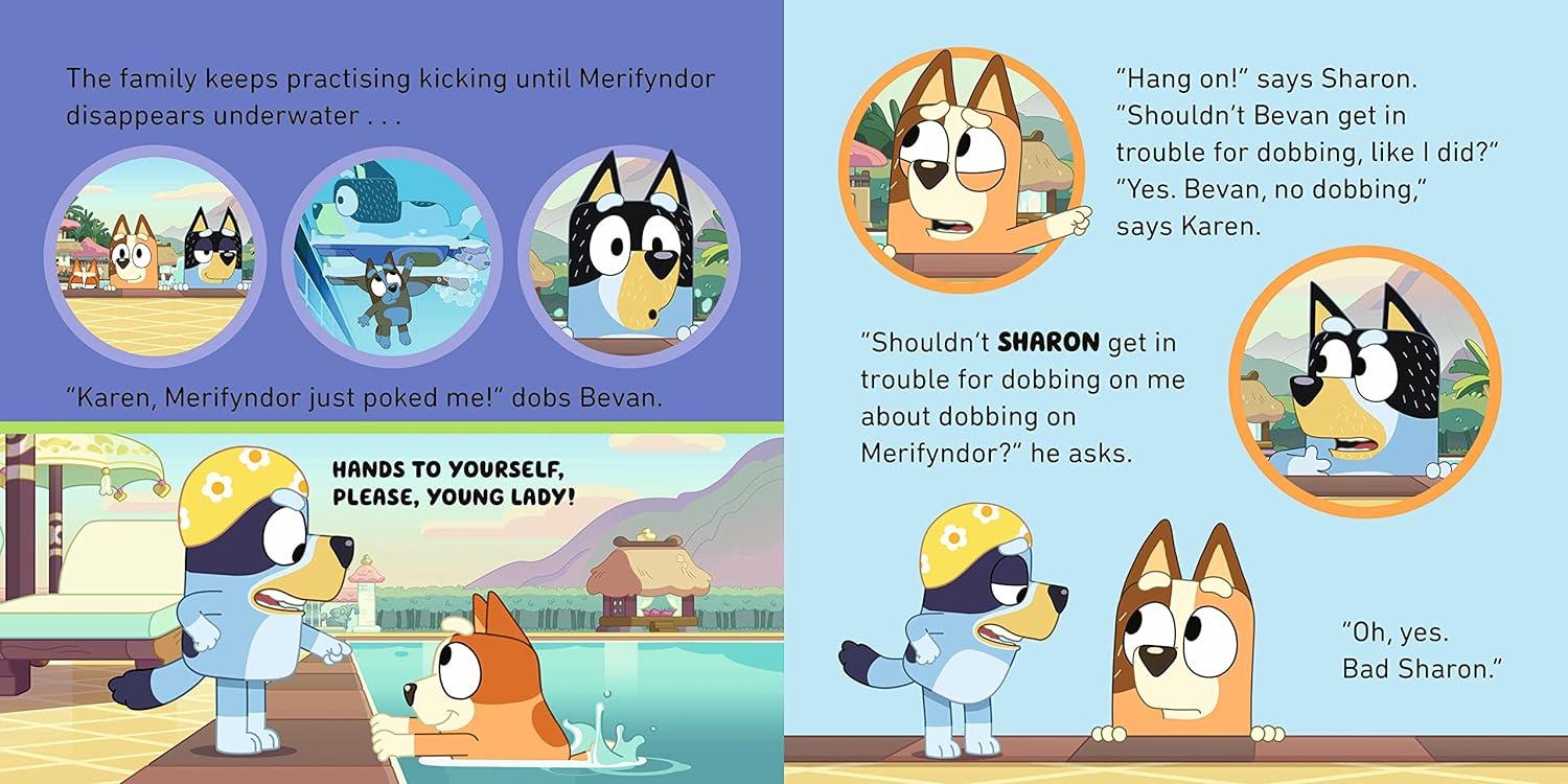 Sách ngoại văn: Bluey: Swim School (Ladybird)