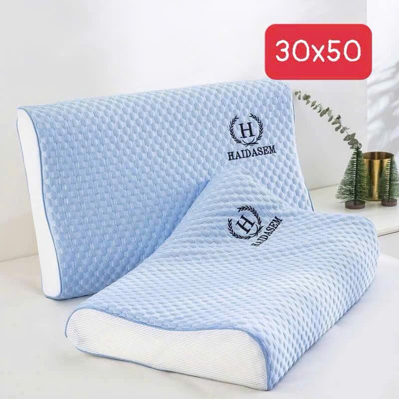 Gối cao su non vỏ mây dành cho người lớn và trẻ em