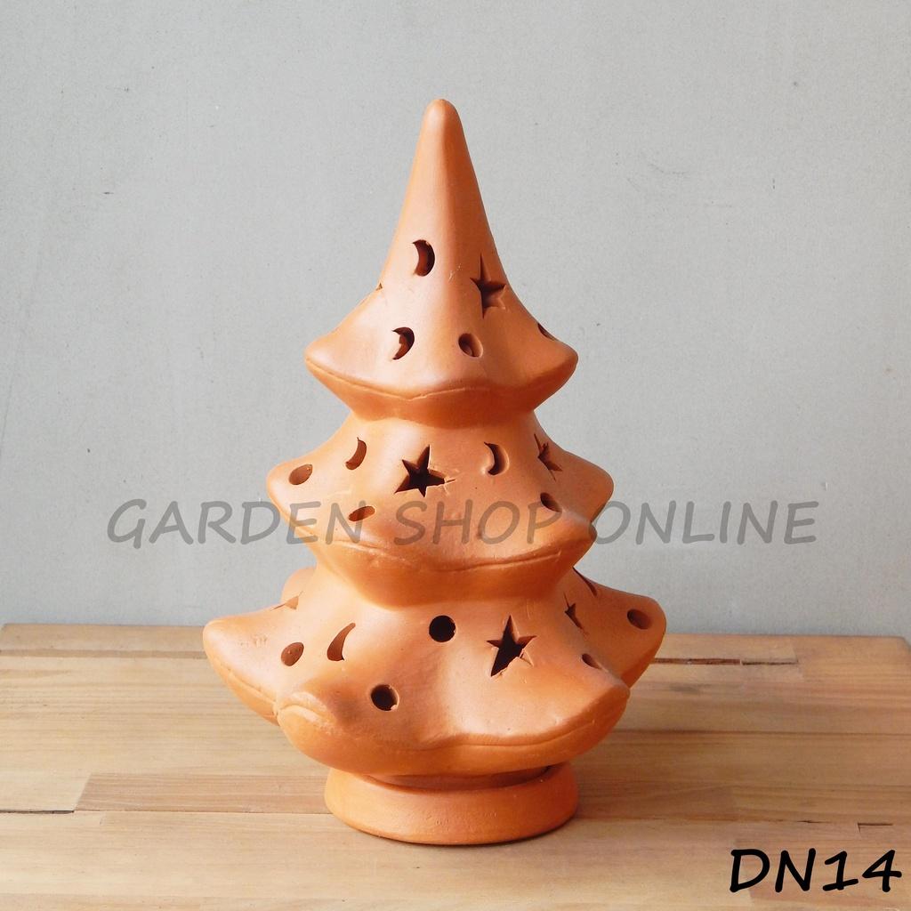 Đèn đốt nến cây thông noel DN14