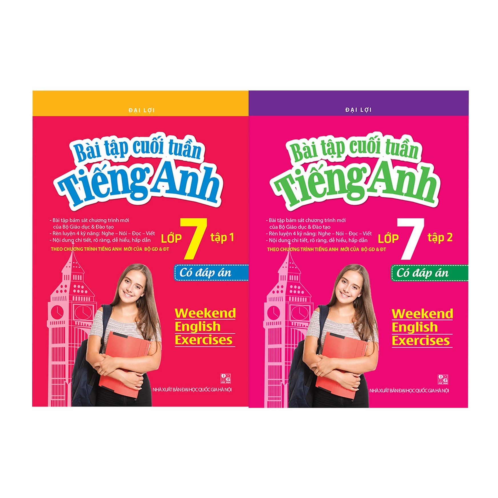 Bài Tập Cuối Tuần Tiếng Anh Lớp 7  -2 Tập