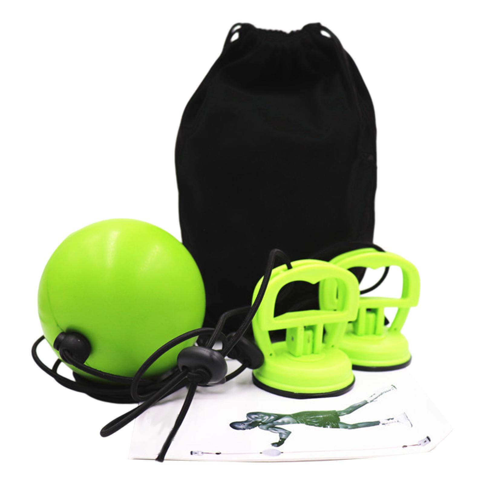 Premium Speed Bag Training Punching Ball Floor to Ceiling Adjustable Rope Punch Exercise Boxing Reflex Ball for Fight Skill Punching Speed