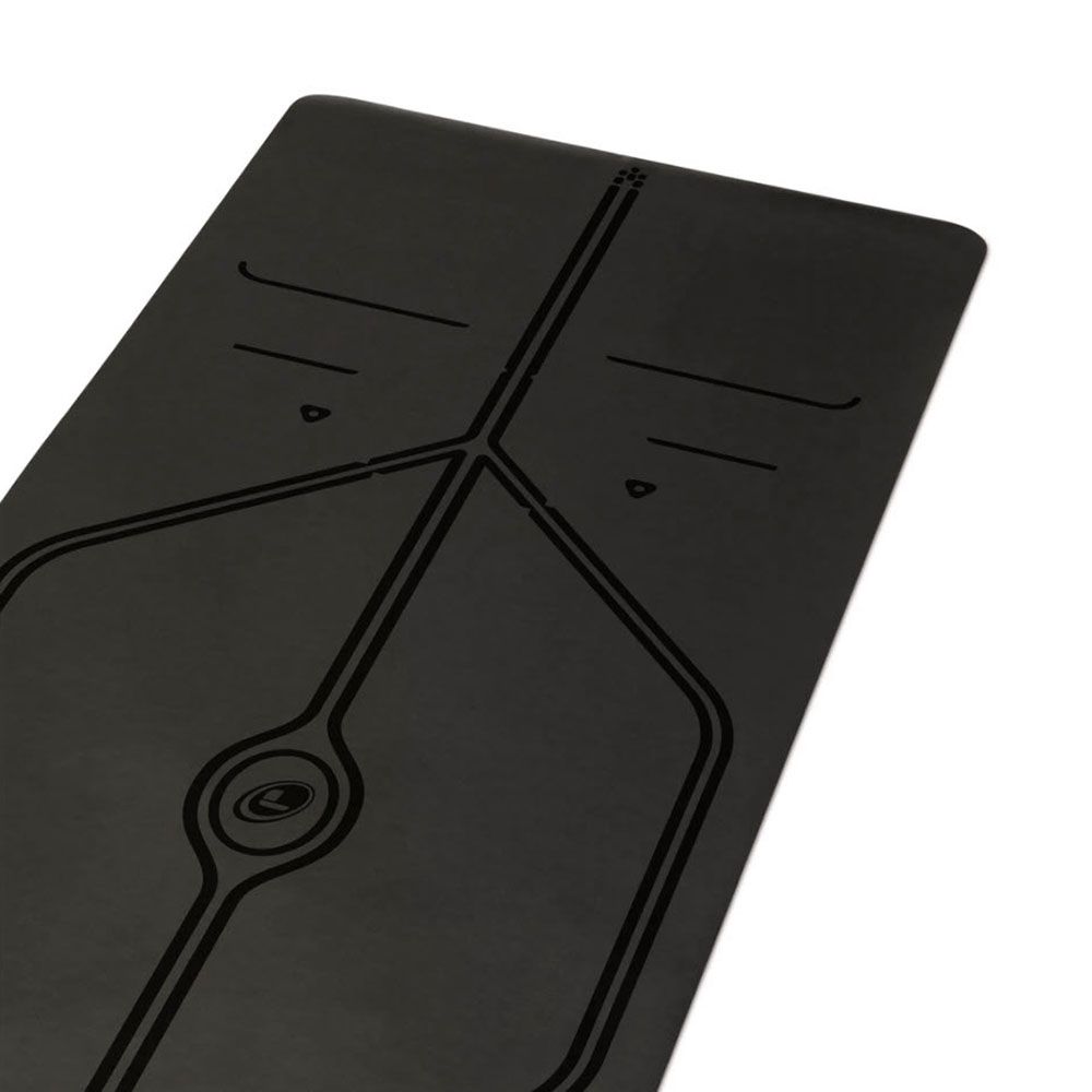Thảm yoga định tuyến PU Sportslink Liforme XL Black 4.2mm