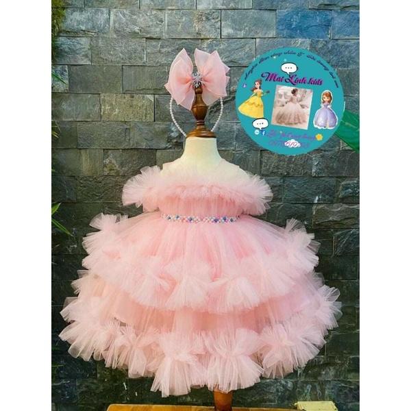 Đầm công chúa lưới