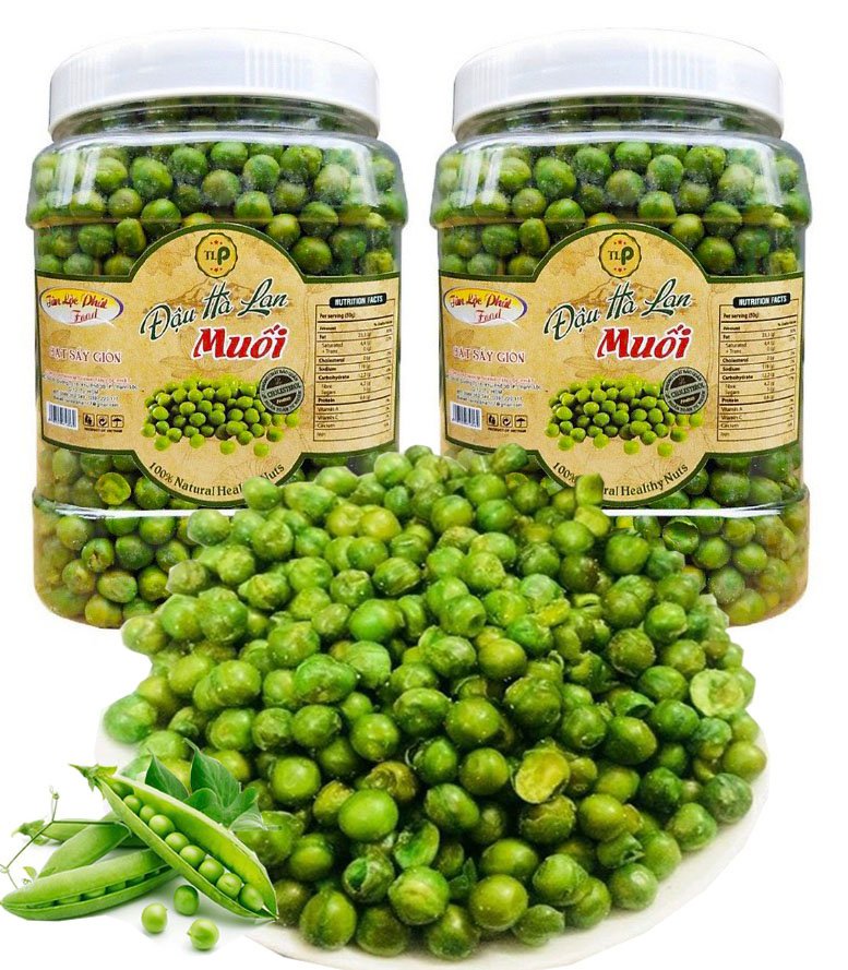 ĐẬU HÀ LAN MUỐI TÂN LỘC PHÁT - HŨ 500G