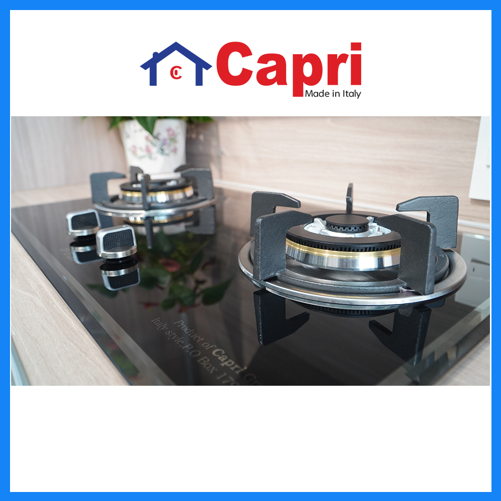 Bếp gas âm 2 lò Capri CR-272KT | Hàng chính hãng