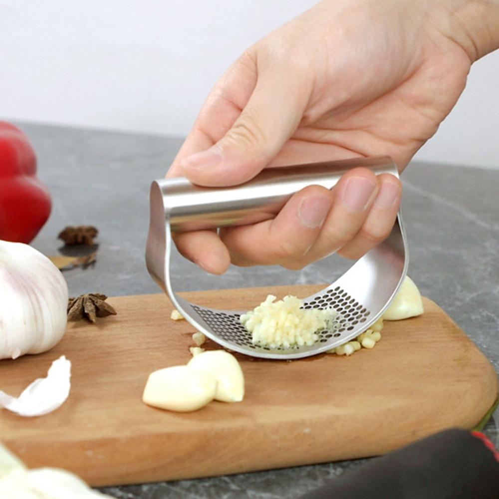 Dụng Cụ Nghiền Tỏi Đa Năng Bằng Thép Không Gỉ