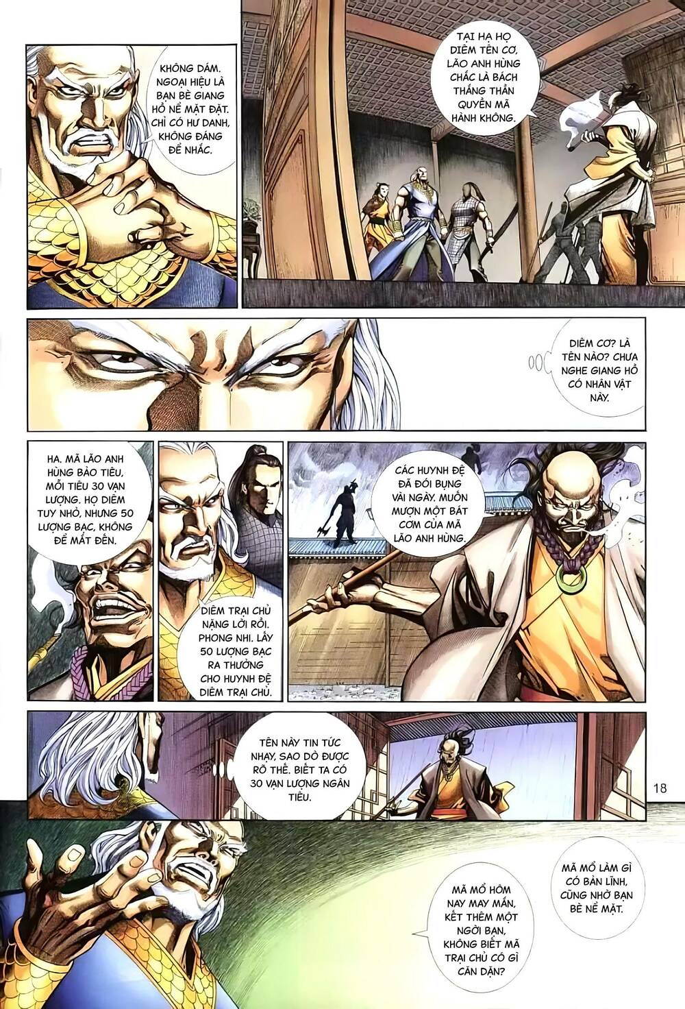 tuyết sơn phi hồ - mã vinh thành chapter 6 18