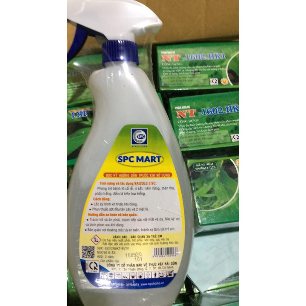 Dung dịch bảo vệ cây trồng hoa lan cây kiểng SAIZOLE bình 650ML