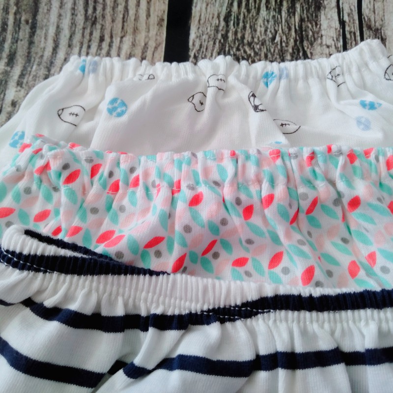 Combo 5 cái Quần chip đùi cho bé gái, free size bé 3-9kg, chất cotton, vãi thoáng mát và thấm hút cực tốt, tạo cảm giác dễ chịu cho da bé, thích hợp cho bé mặt nhà mùa hè