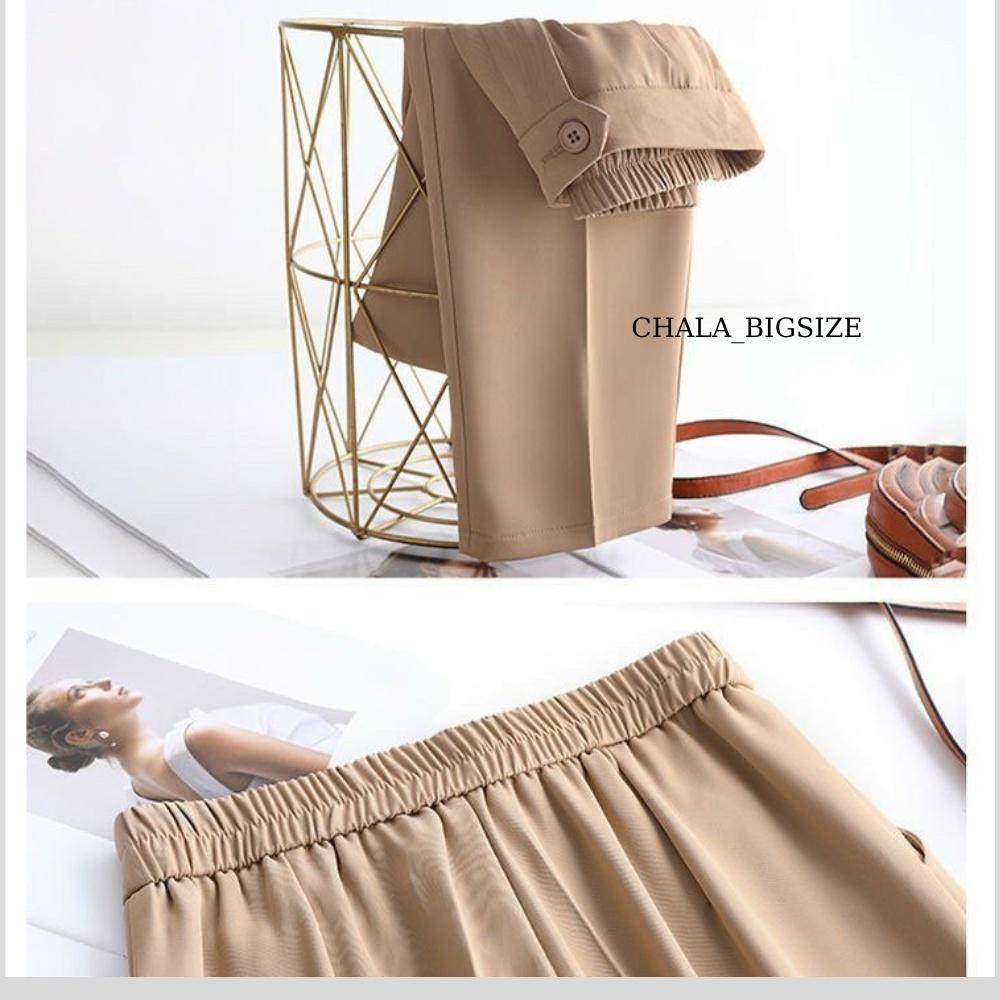 Quần Tây Nữ Lưng Cao Bigsize( đến 90kg) Chala Đi Làm Đi Học Dáng Baggy