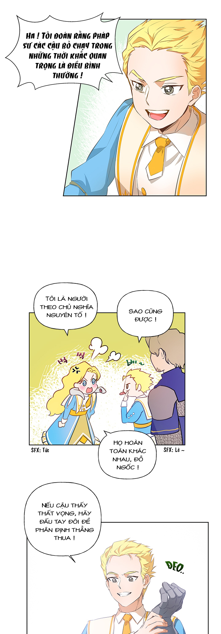 nhà nguyên tố tóc vàng chapter 24 48