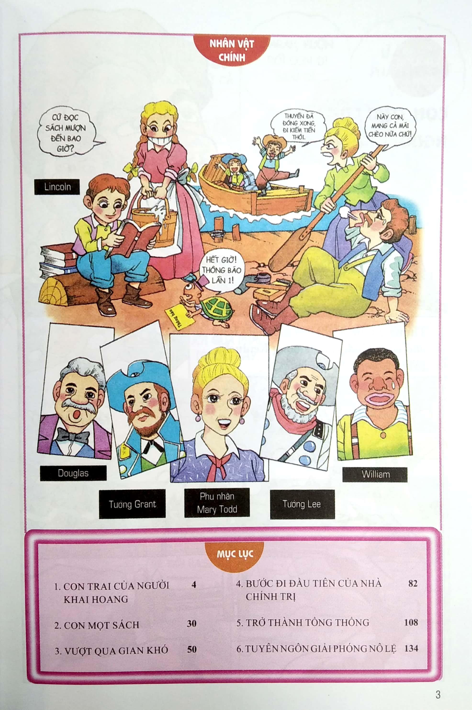 Danh Nhân Thế Giới: Lincoln (Tái Bản 2022)