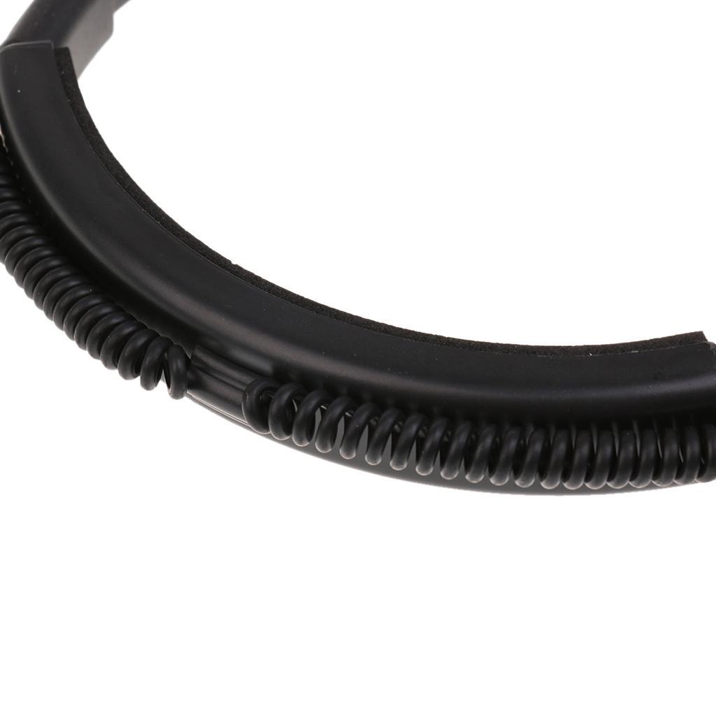 2x 2 in 1 Headphones 3.5mm Connectors Universal Compatibility Black