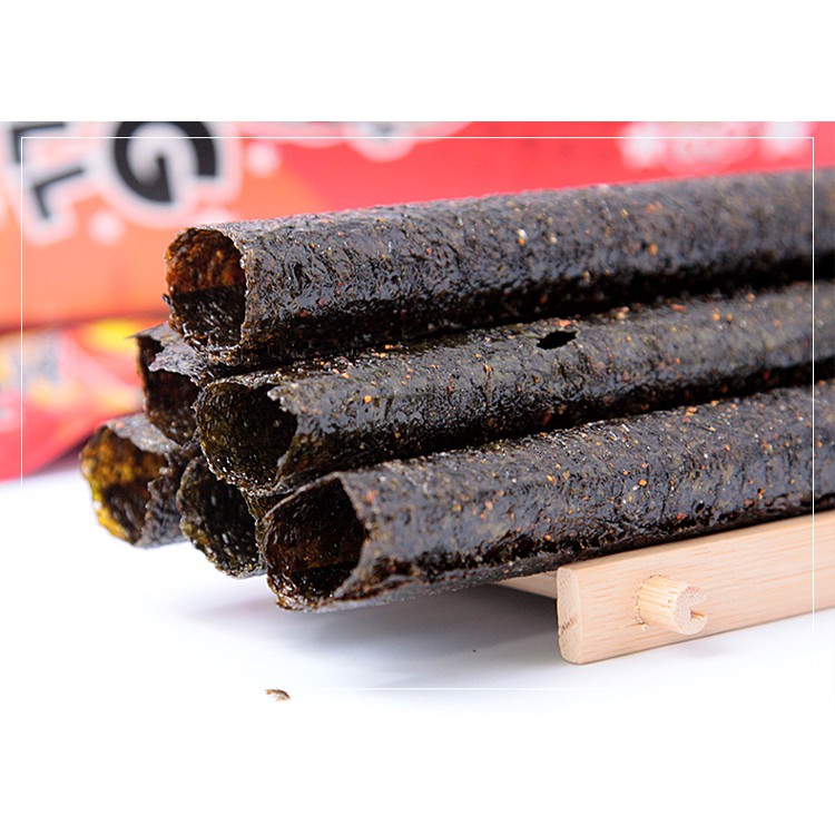 Snack rong biển Tao Kae Noi Big Roll vị Cay 3,6g - Hộp 6 gói