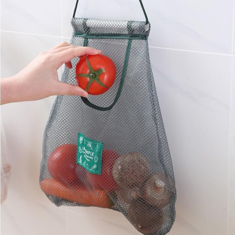 Túi Lưới Đa Năng Nhỏ Gọn, Đựng Hành Tỏi, Hoa Quả Gọn Gàng Cho Nhà Bếp, Túi Đựng Mỹ Phẩm, Vật Dụng Cá Nhân. Kingler 5252