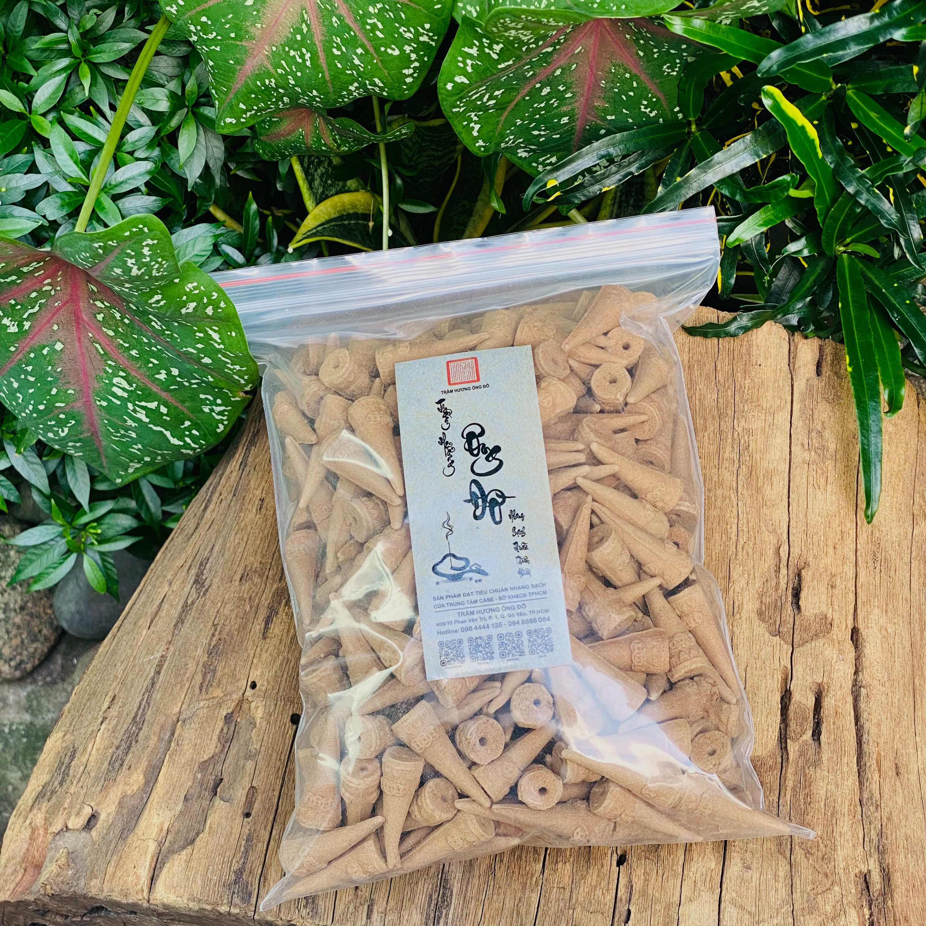 Nhang Nụ Trầm Hương, Loại 0.5 Ký Cao Cấp, Nhang Sạch Thuần Thiên Nhiên