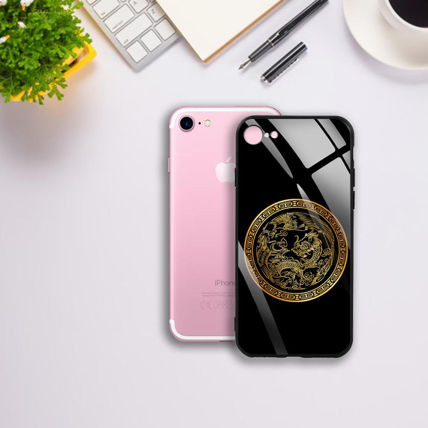 Ốp Lưng Mạ Màu Vàng Ánh Kim cho điện thoại Iphone 7 / 8 - 03003 8003 LONGPHUNG02 - Long Phụng - Hàng Chính Hãng