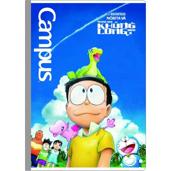 Bộ 2 Vở Doraemon - Nobita's New Dinosaur 48 Trang - 4 Ô Ly - NB-BDND48