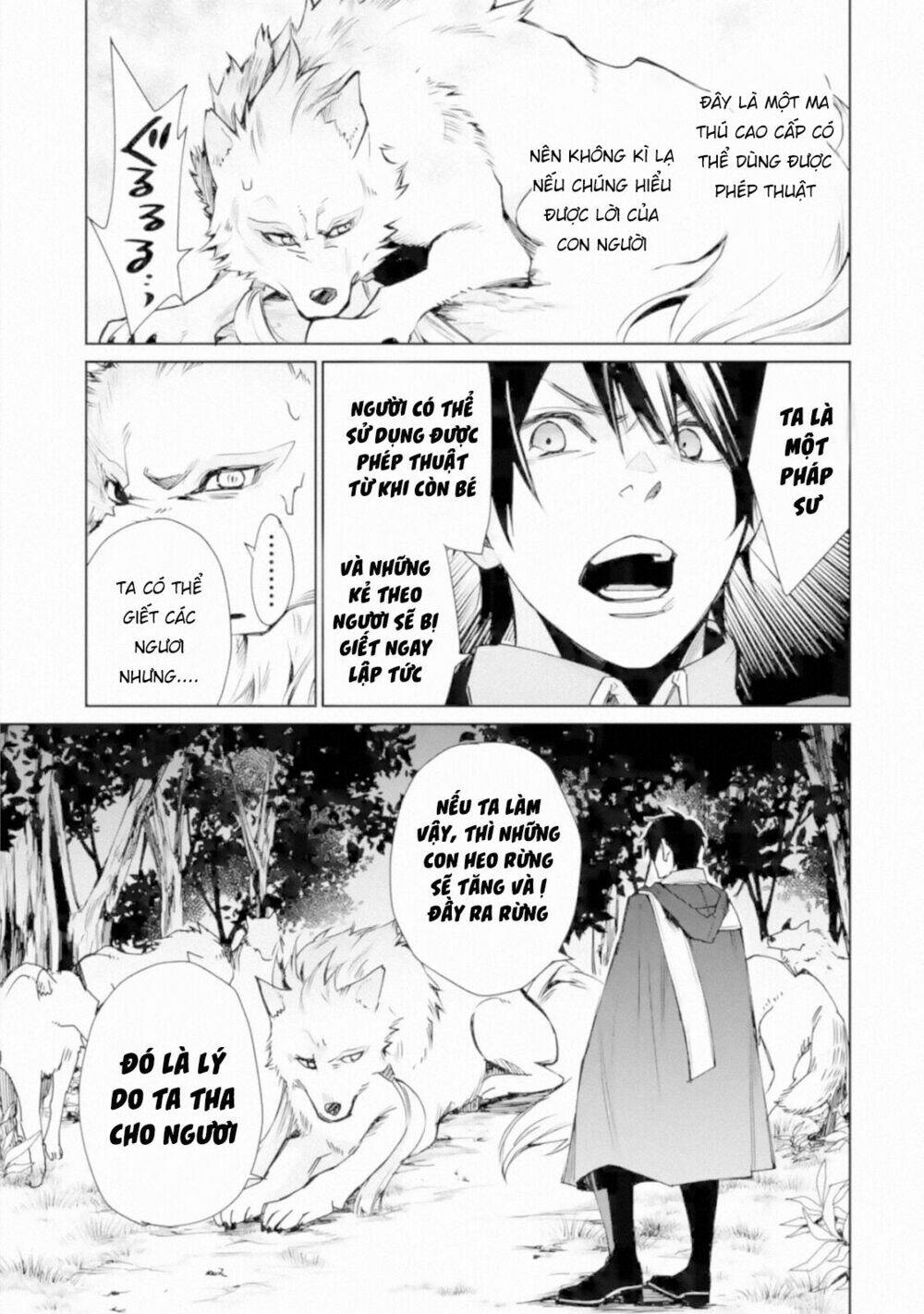 tôi đã từng là một pháp sư bá đạo cho đến khi ăn phải mũi tên vào đầu gối và trở thành một người bảo chapter 2.2 13