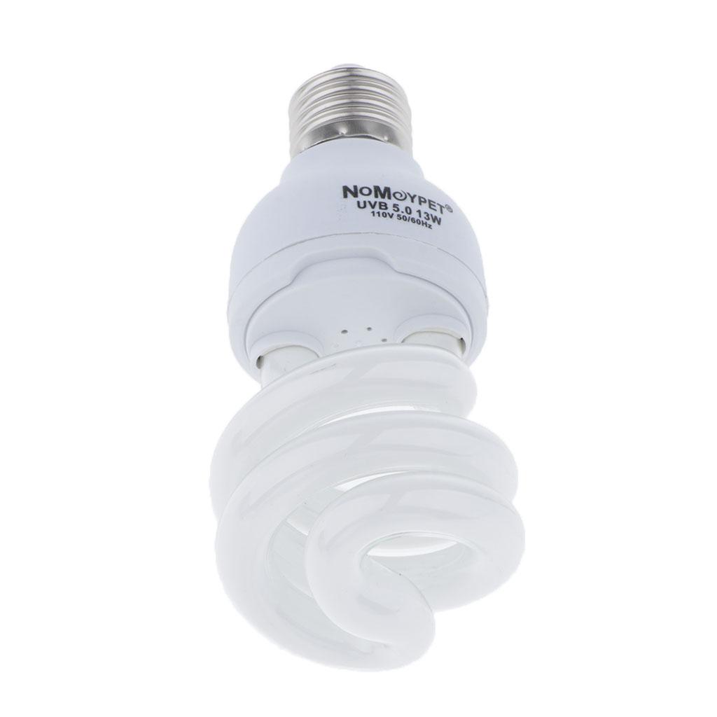 UVB Reptile Light Bulb Terrarium Amphibian Basking Lamp For Reptile