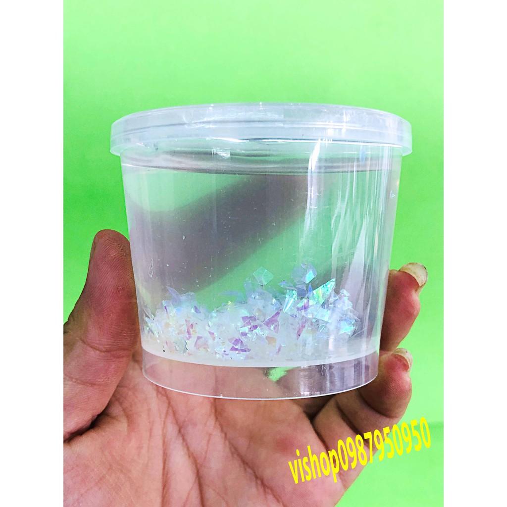 đồ chơi slime hộp to có kim tuyến lấp lánh mã GNF81 Xben