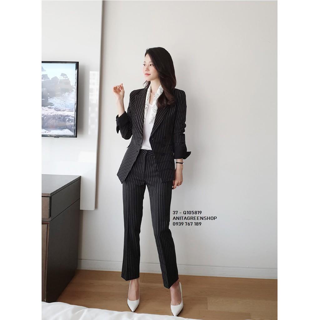 Q105819 QUẦN NỮ SỌC CÔNG SỞ