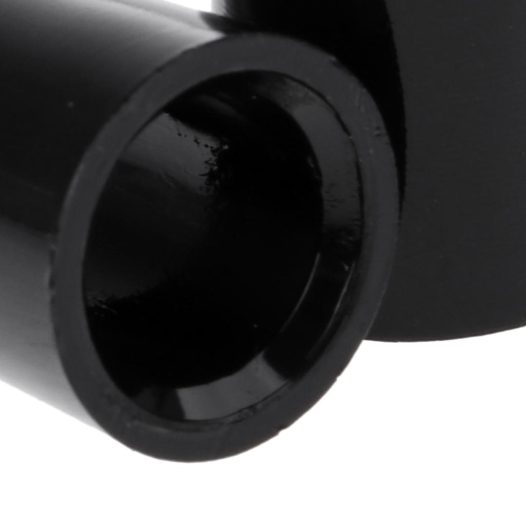 10pcs Black Golf Tip Iron Shaft Ferrules Adapter With Silver Ring