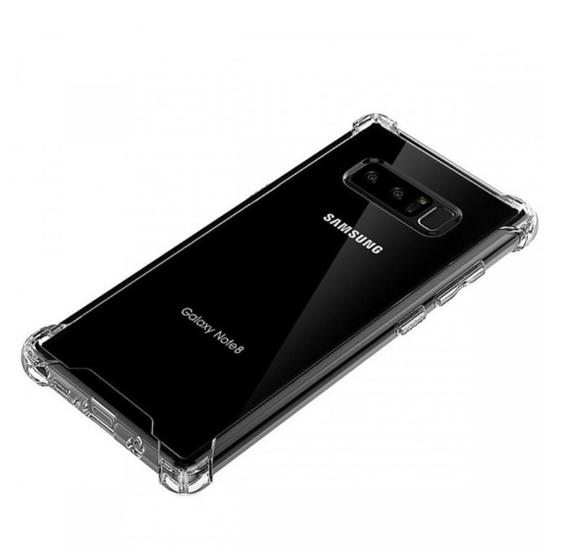 Ốp lưng cho Samsung Note 8 TPU dẻo chống sốc trong siêu bền