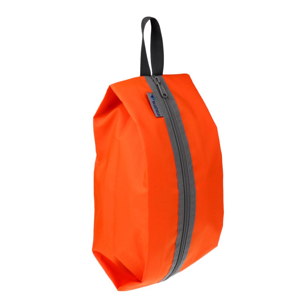 2pcs Waterproof Laundry Organizer Sports Shoes Storage Pouch Zipper Tote Bag