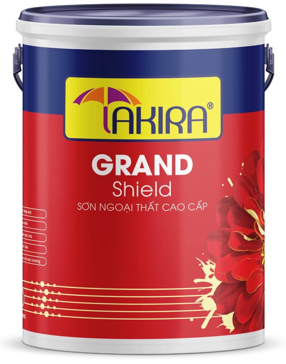 SƠN PHỦ NGOẠI THẤT TAKIRA GRAND SHIELD 5L