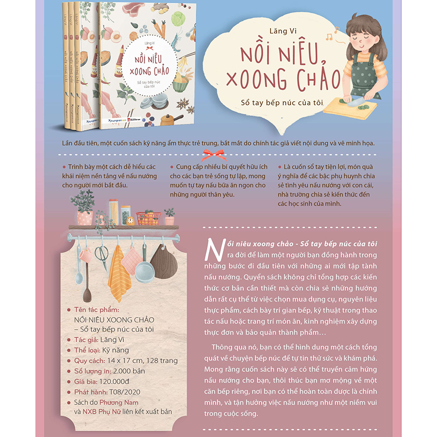 Nồi Niêu Xoong Chảo - Sổ Tay Bếp Núc Của Tôi (Sách Màu)